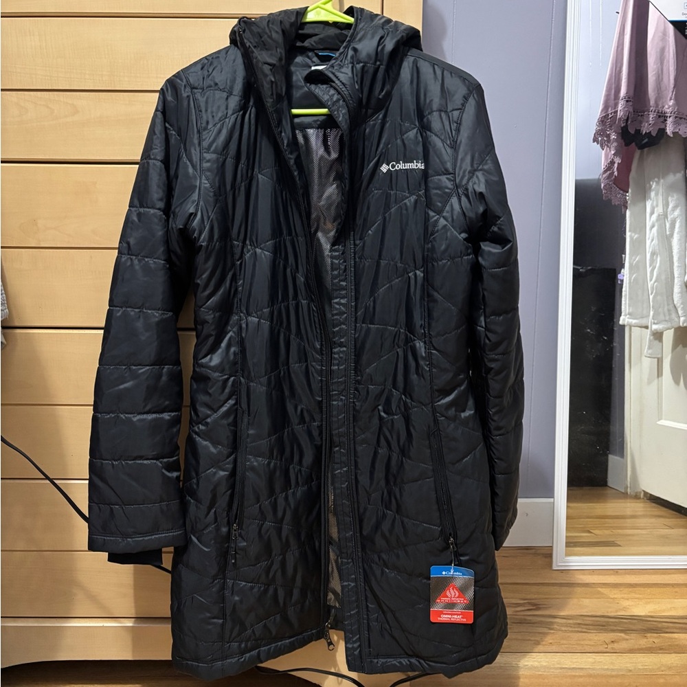Columbia black Omni heat Jacket